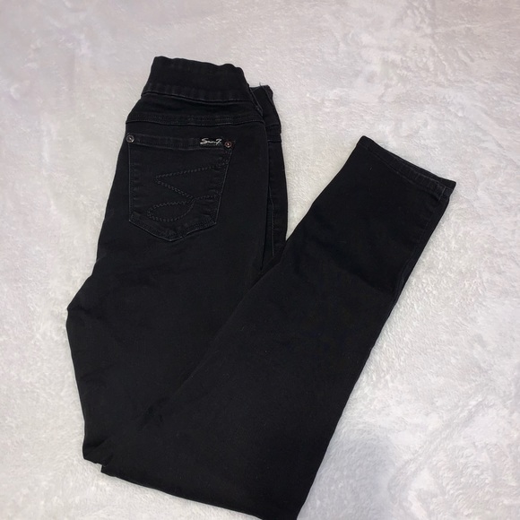 Seven tummyless black skinny jeans - Picture 2 of 2